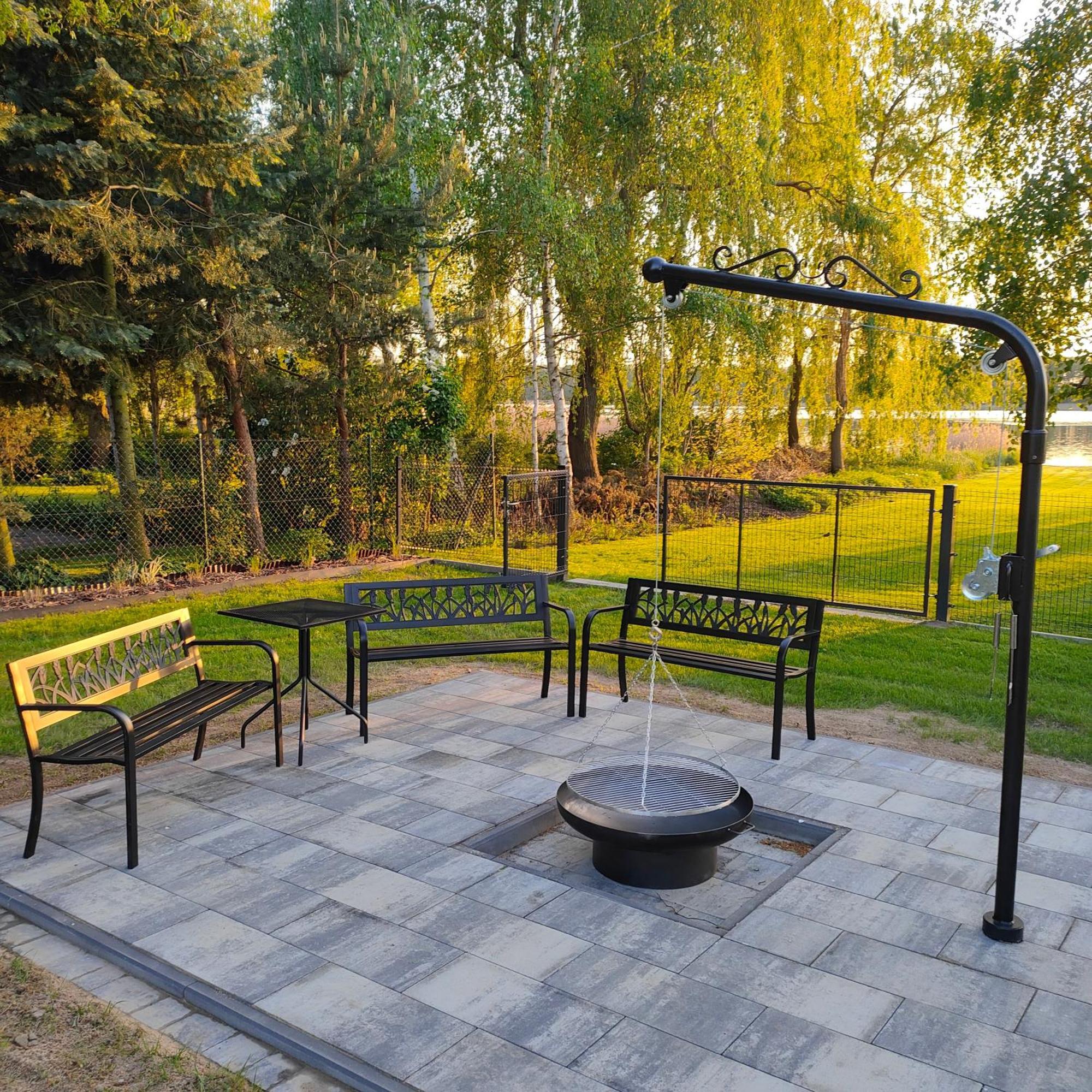 Przystan Nad Miazka Villa Sapowice Bagian luar foto